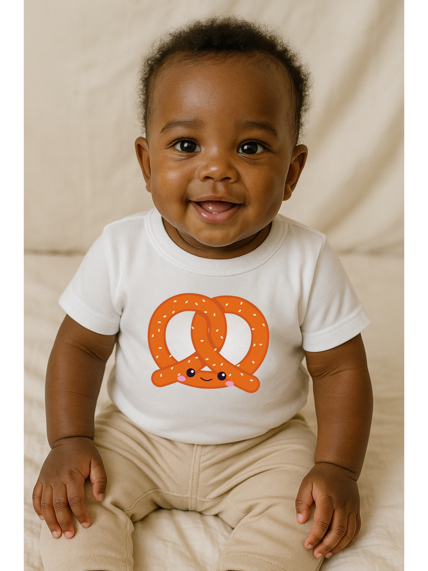 Graphic Onesie - Pretzel