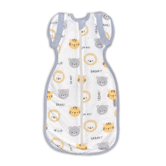 Bamboo Newborn Cocoon Sack (Lion, Tiger & Bears)