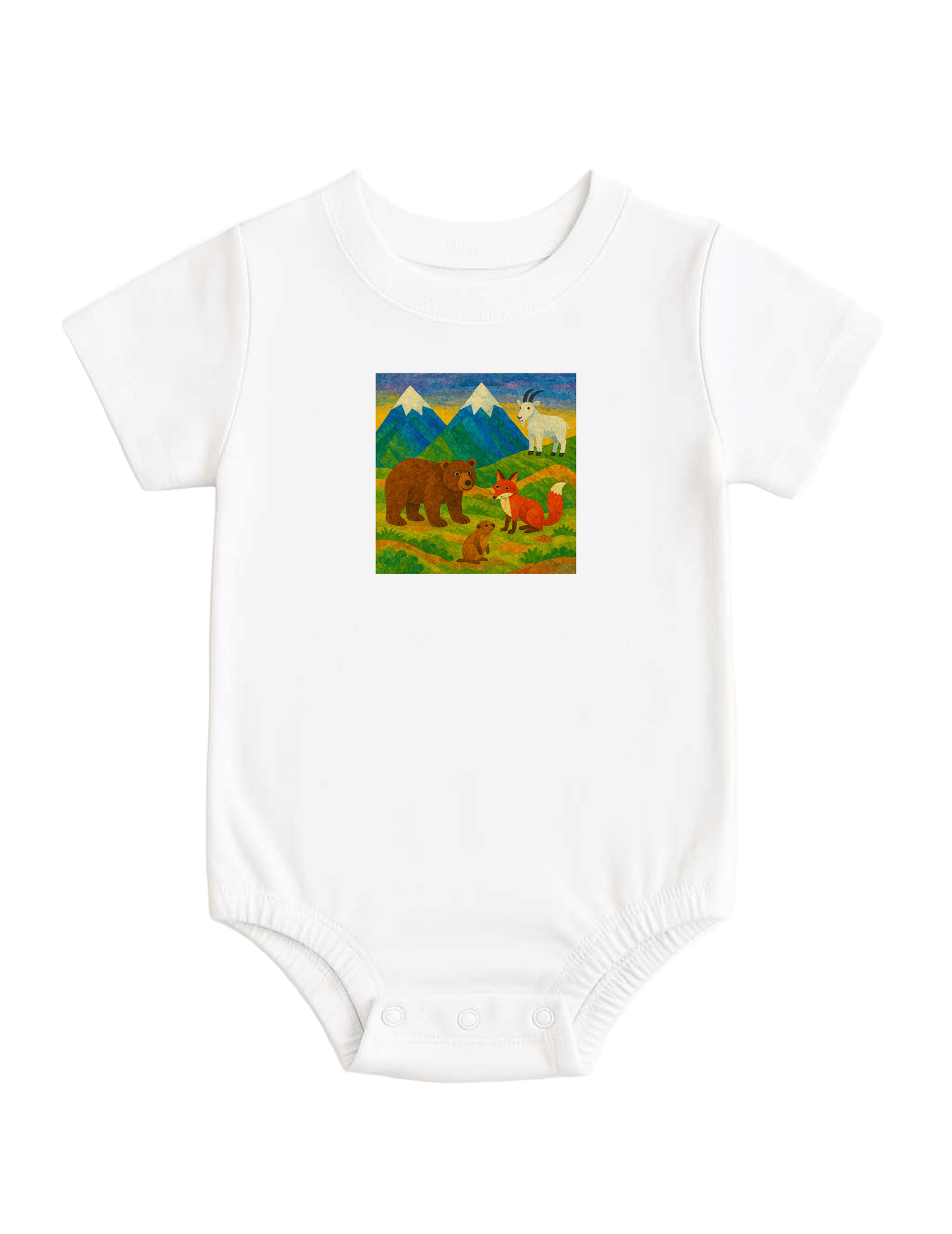 Graphic Onesie - Mountain