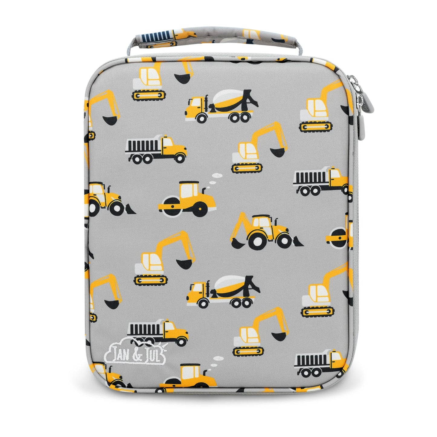 Kids Lunch Bag | Grey Construction