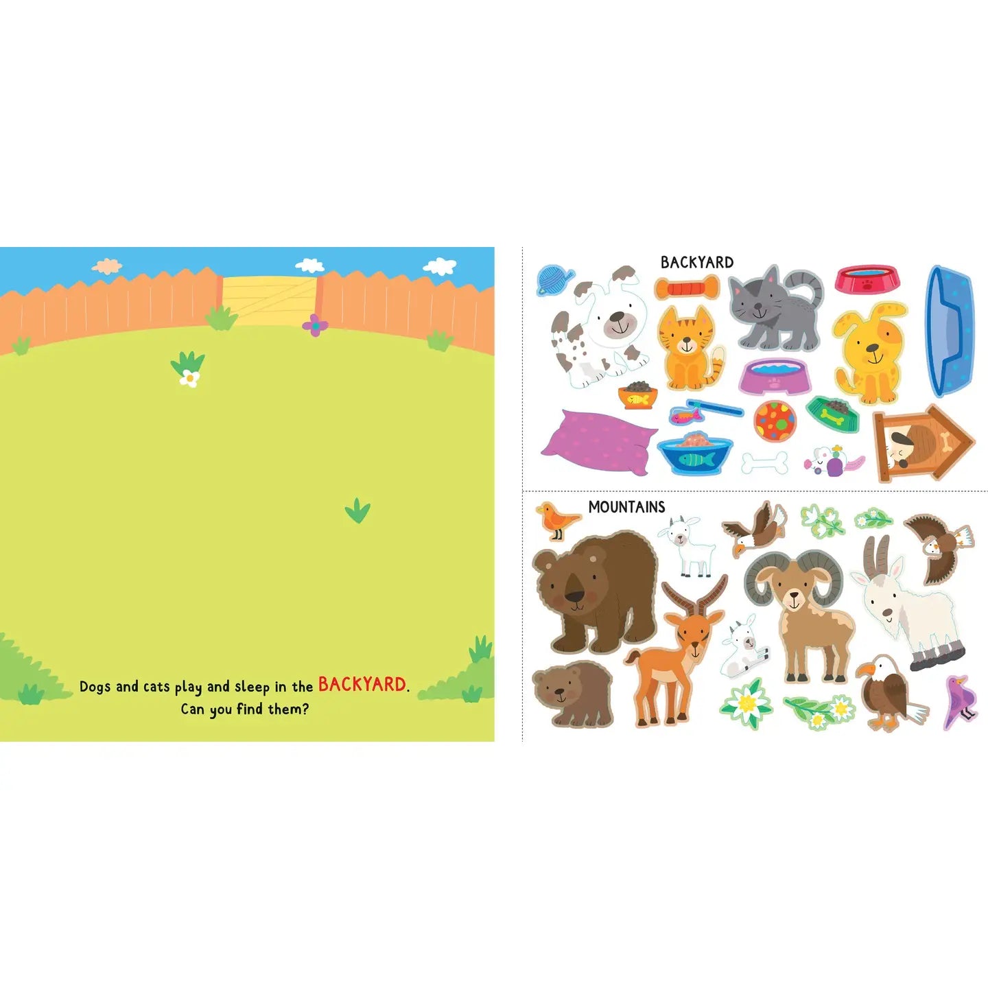 My First Sticker Book - Animals