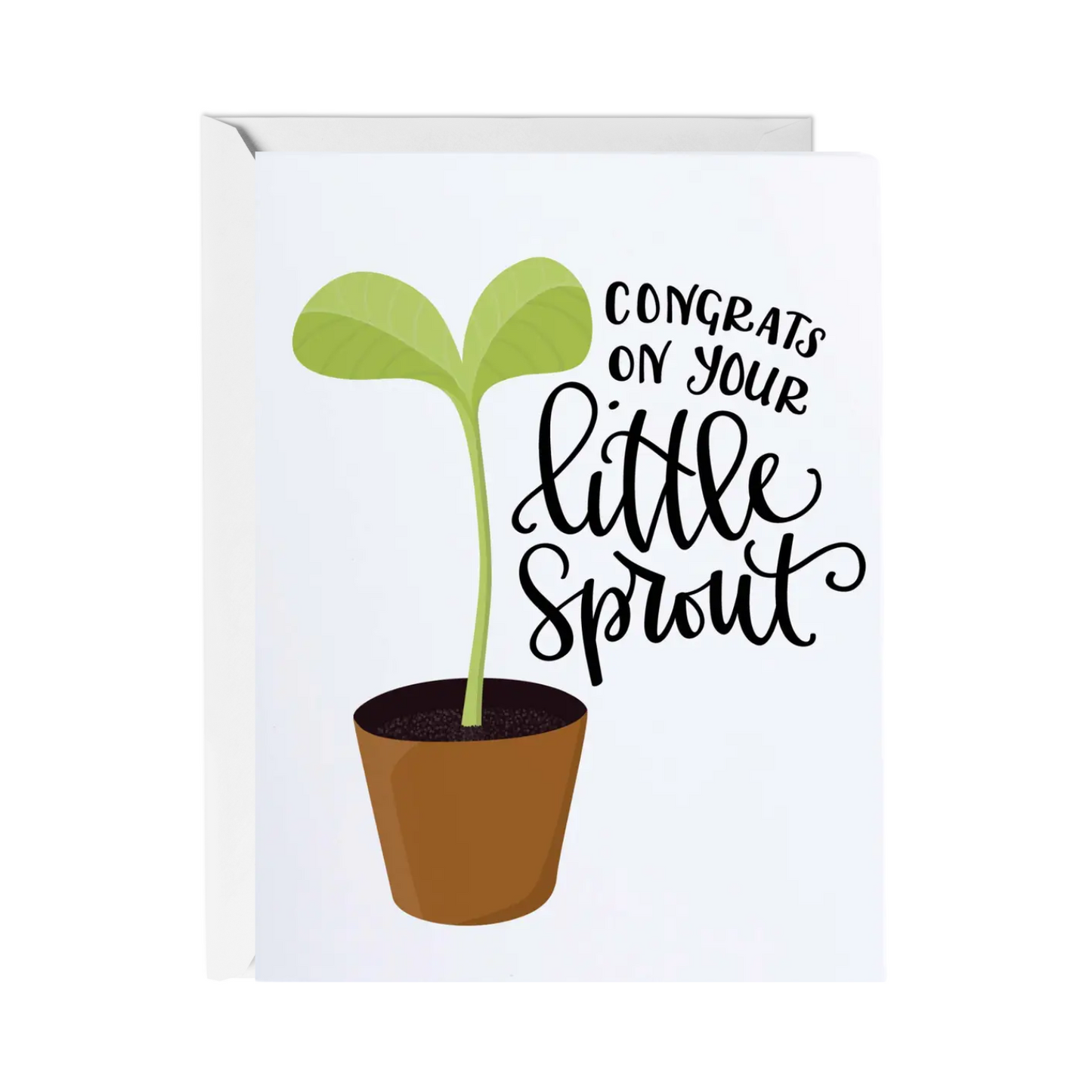 Congrats on your Little Sprout Baby Shower Card
