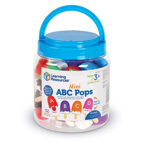 Mini ABC Popsicles