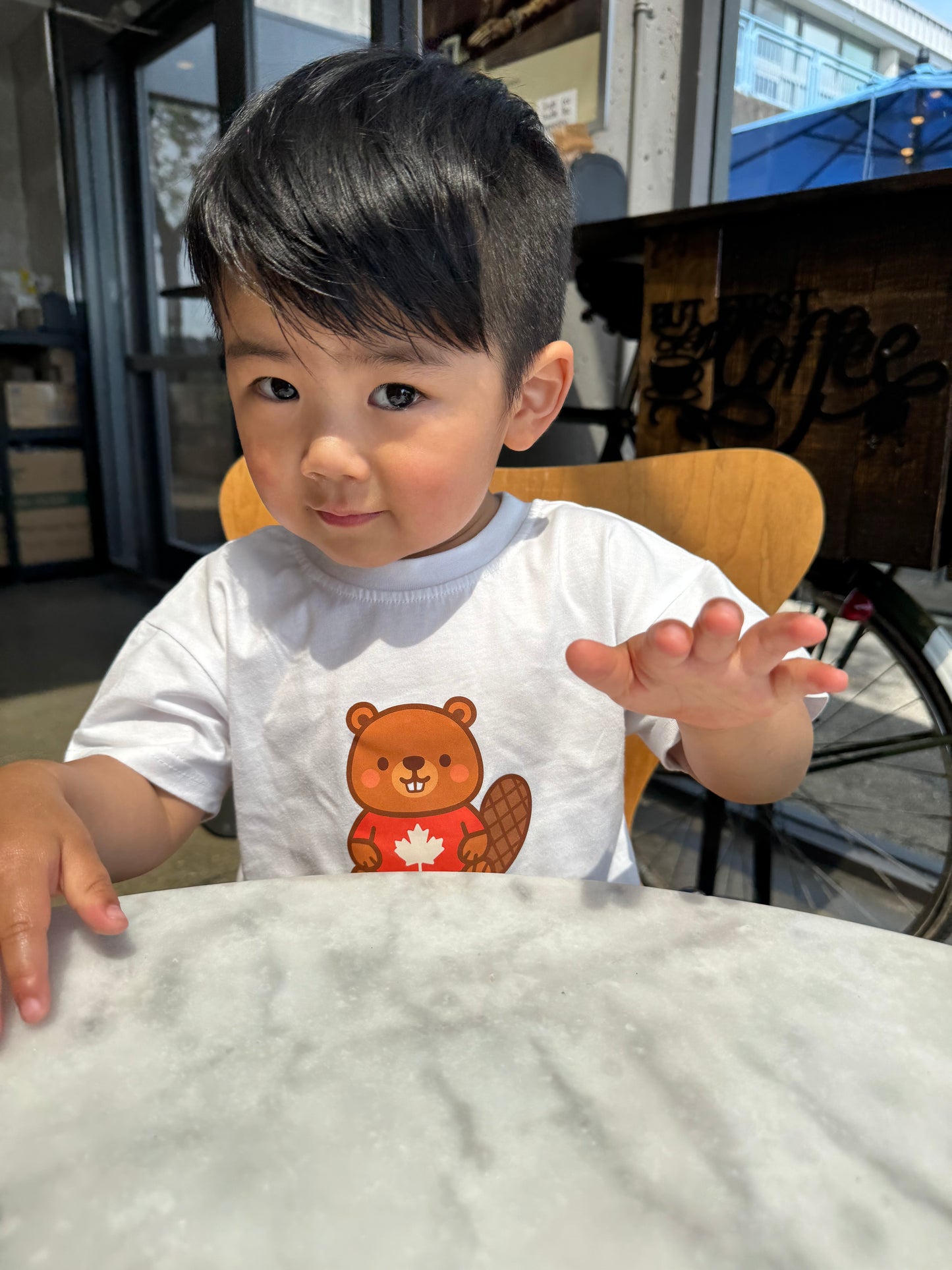 Graphic Onesie - Matt the Canadian Beaver