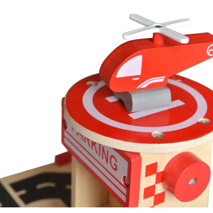 AC6713 - Wooden Garage (Parking Building)