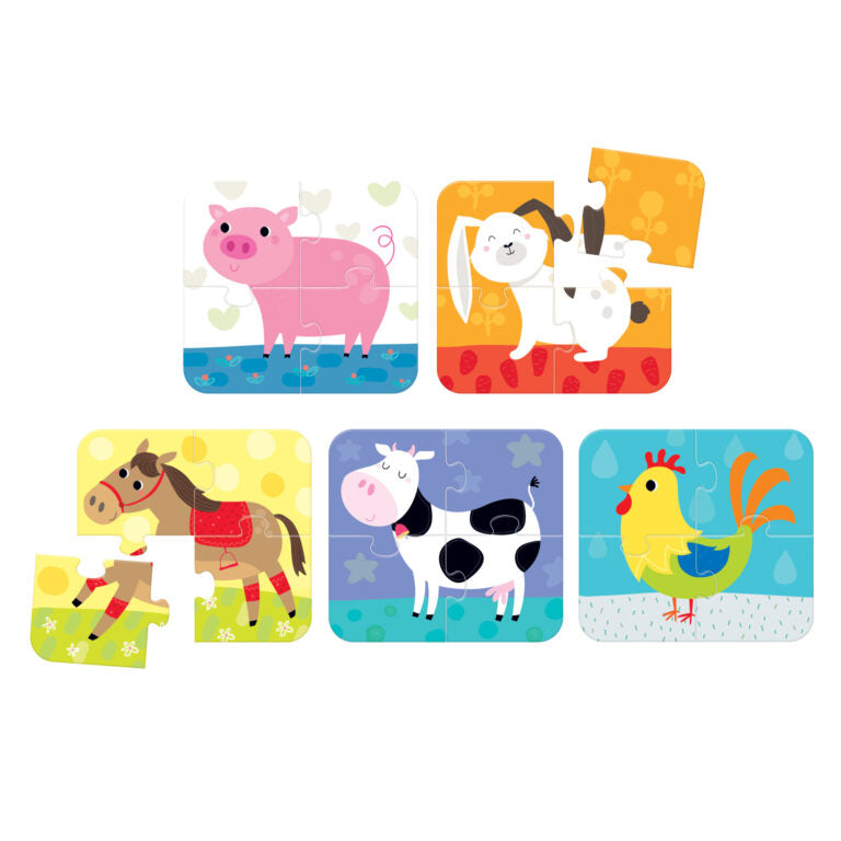 On the go puzzles (Animals)