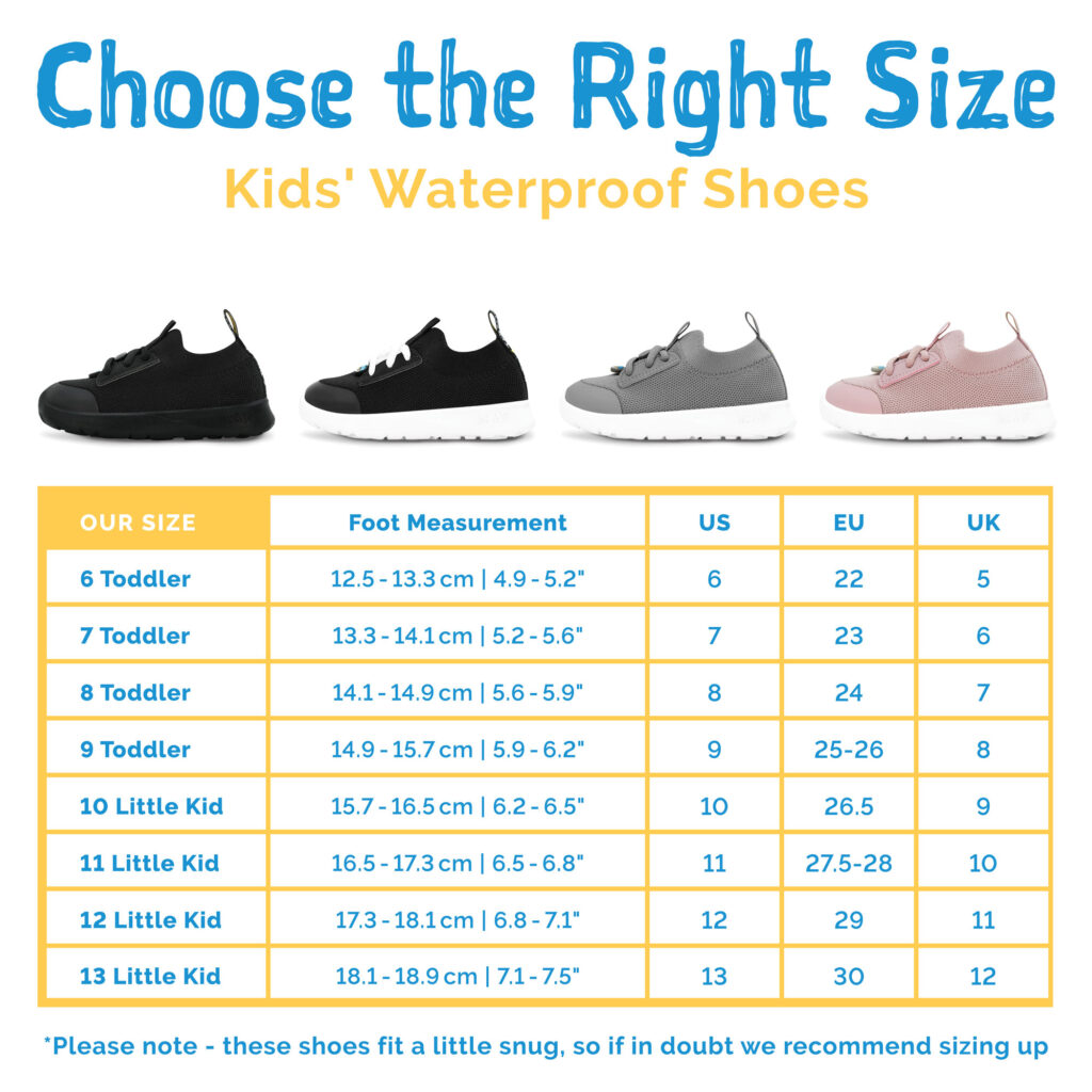 Navy | Kids Waterproof Shoes
