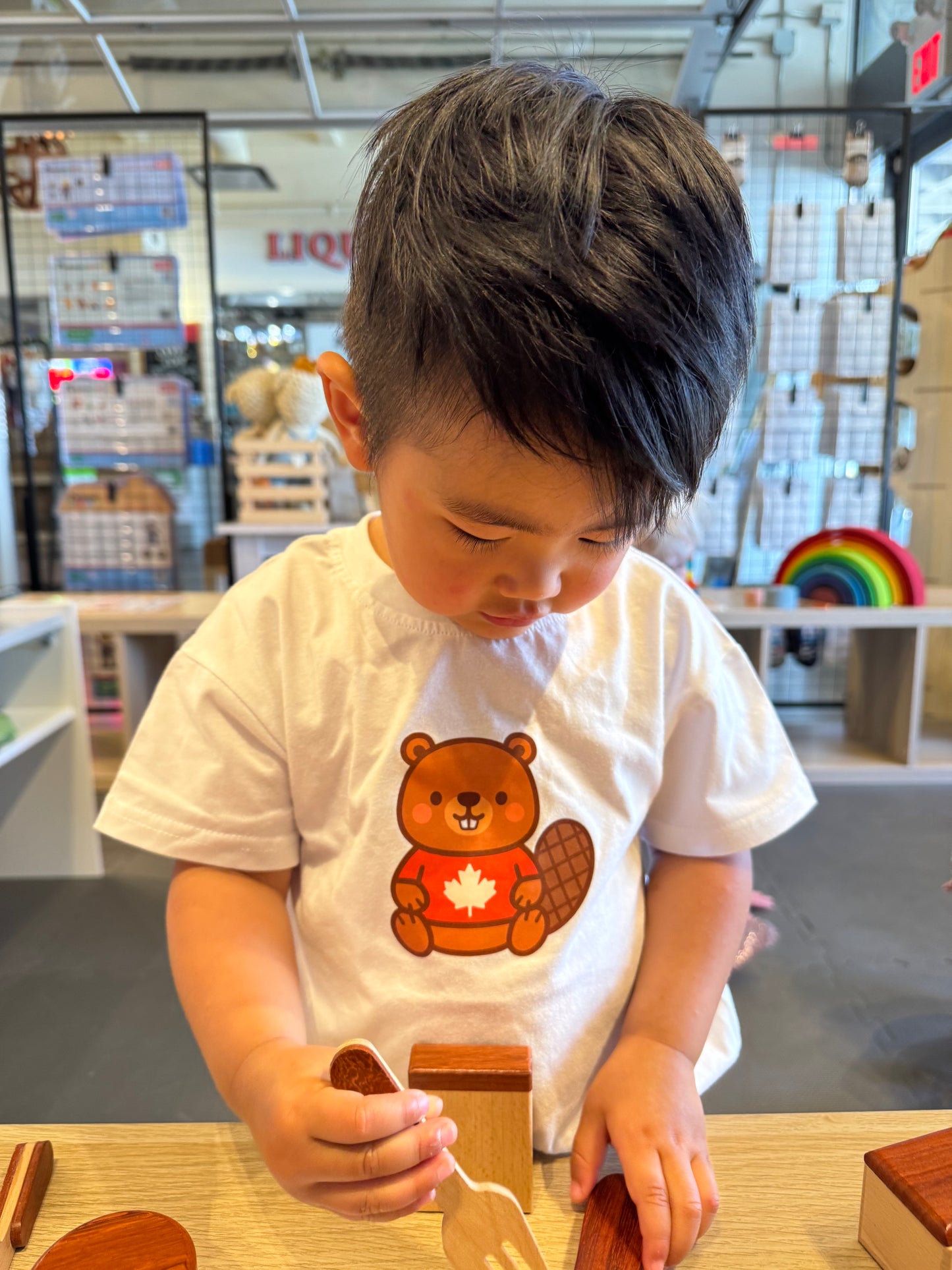 Graphic Onesie - Matt the Canadian Beaver