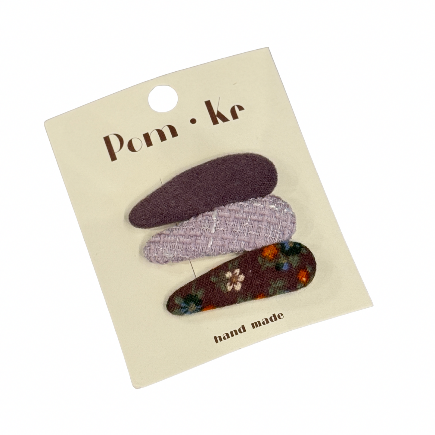 Baby Hair Clip Set - Purple