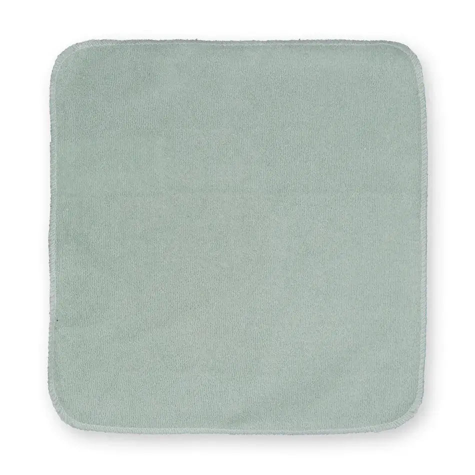12 Pack Cotton Washcloths - Green
