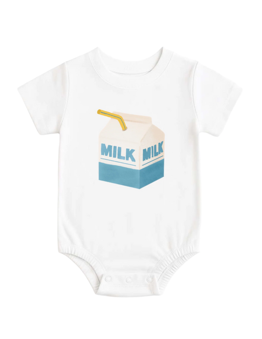Graphic Onesie - Milk