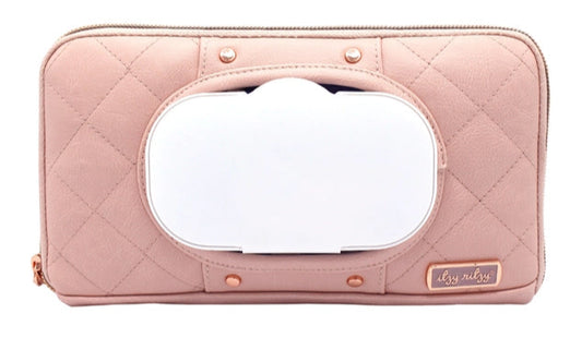 Blush Travel Wipes Case