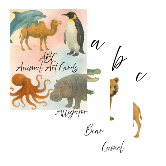Alphabet Cards - Animals