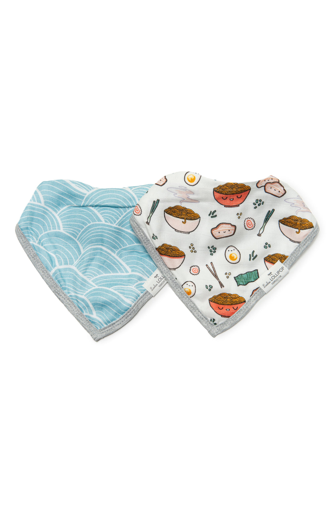 Ramen - Muslin Bandana Bib Set