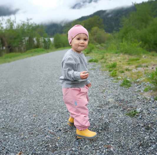 Dusty Pink | Puddle-Dry Rain Pants (Single Layer)