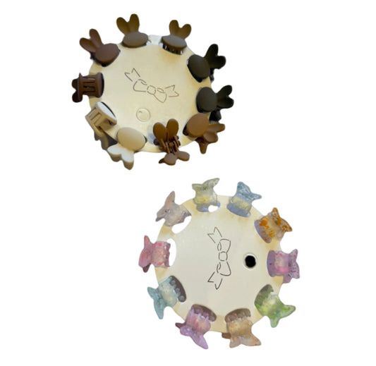Mini Hair Clips Set