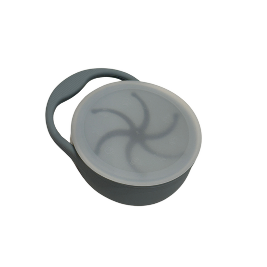 Silicone Collapsible Snack Cup - Sage