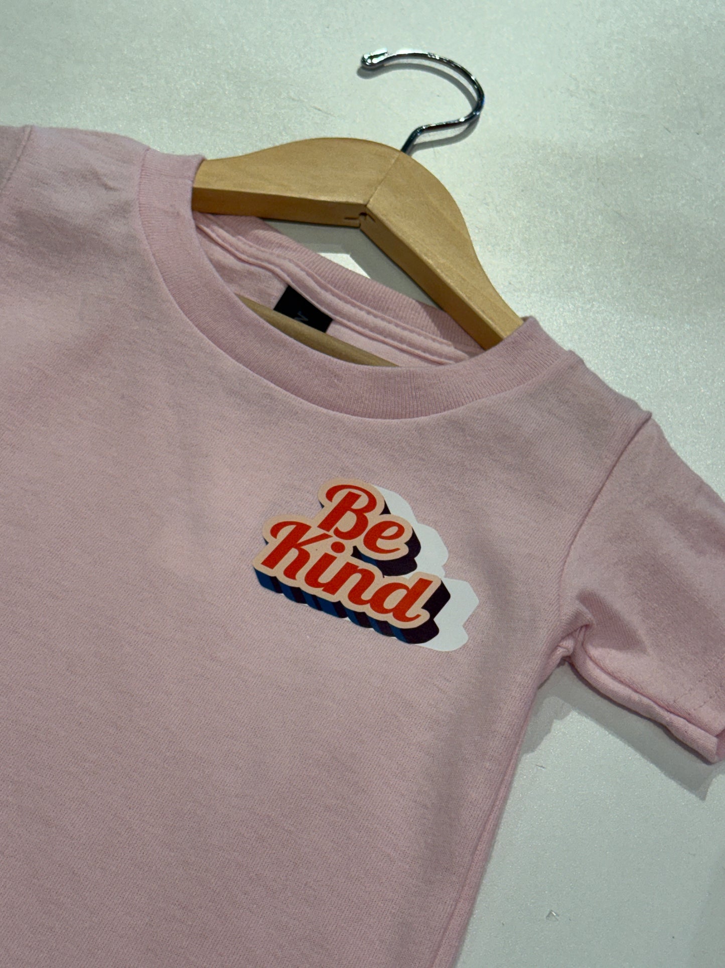 Be Kind Tee (Retro) - Pink Shirt Day