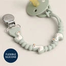 Beaded Paci Strap Goose