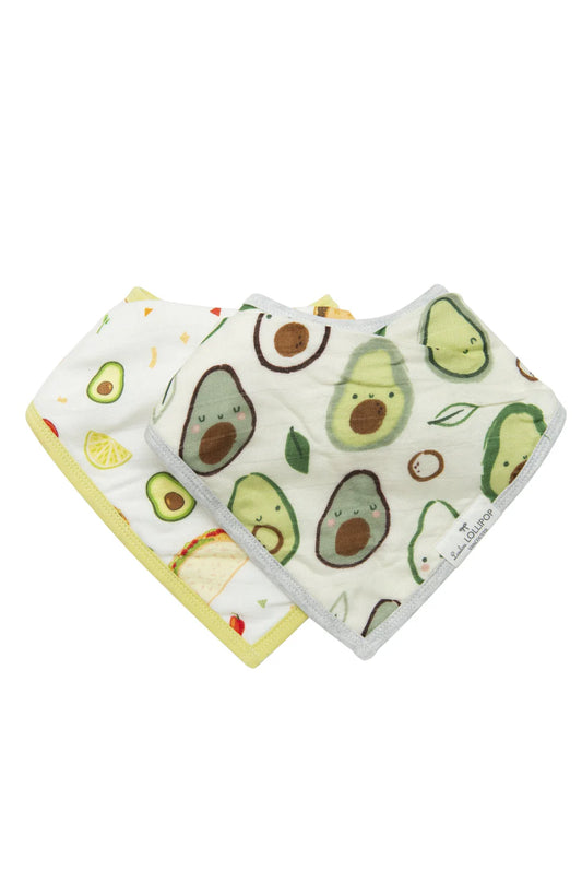Avocado - Muslin Bandana Bib