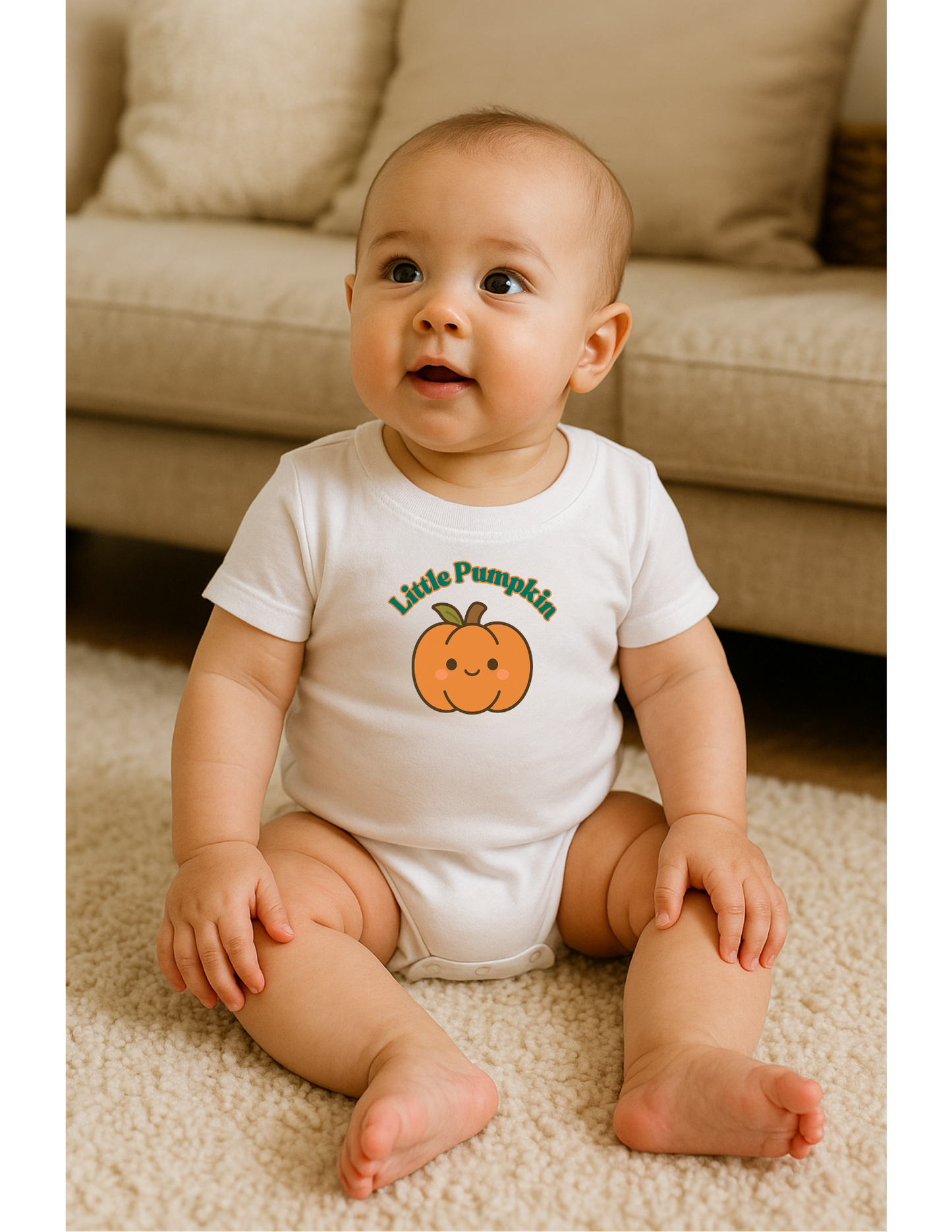 Graphic Onesie - Little Pumpkin