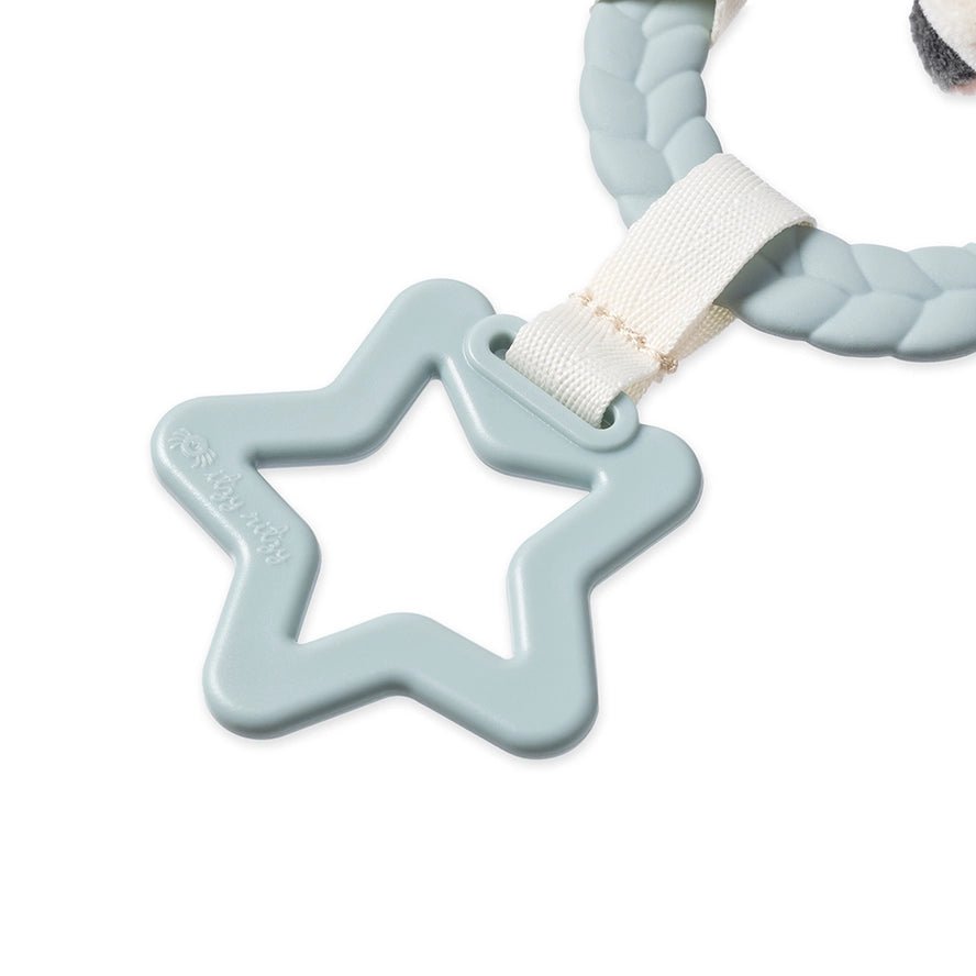 Bitzy Busy Ring™ Teething Activity Toy - Farm