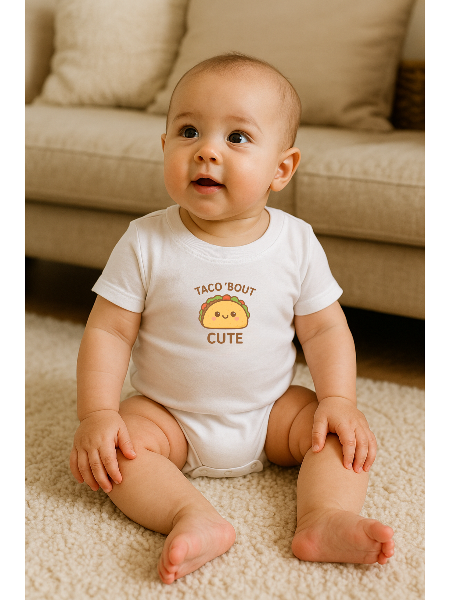 Graphic Onesie - Taco 'bout cute