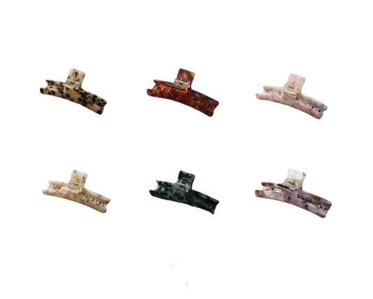 Plastic-free Long hair claw - 11cm