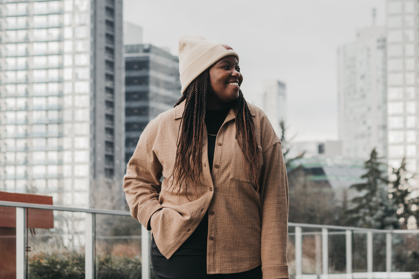 Patch Beanie -Vanilla