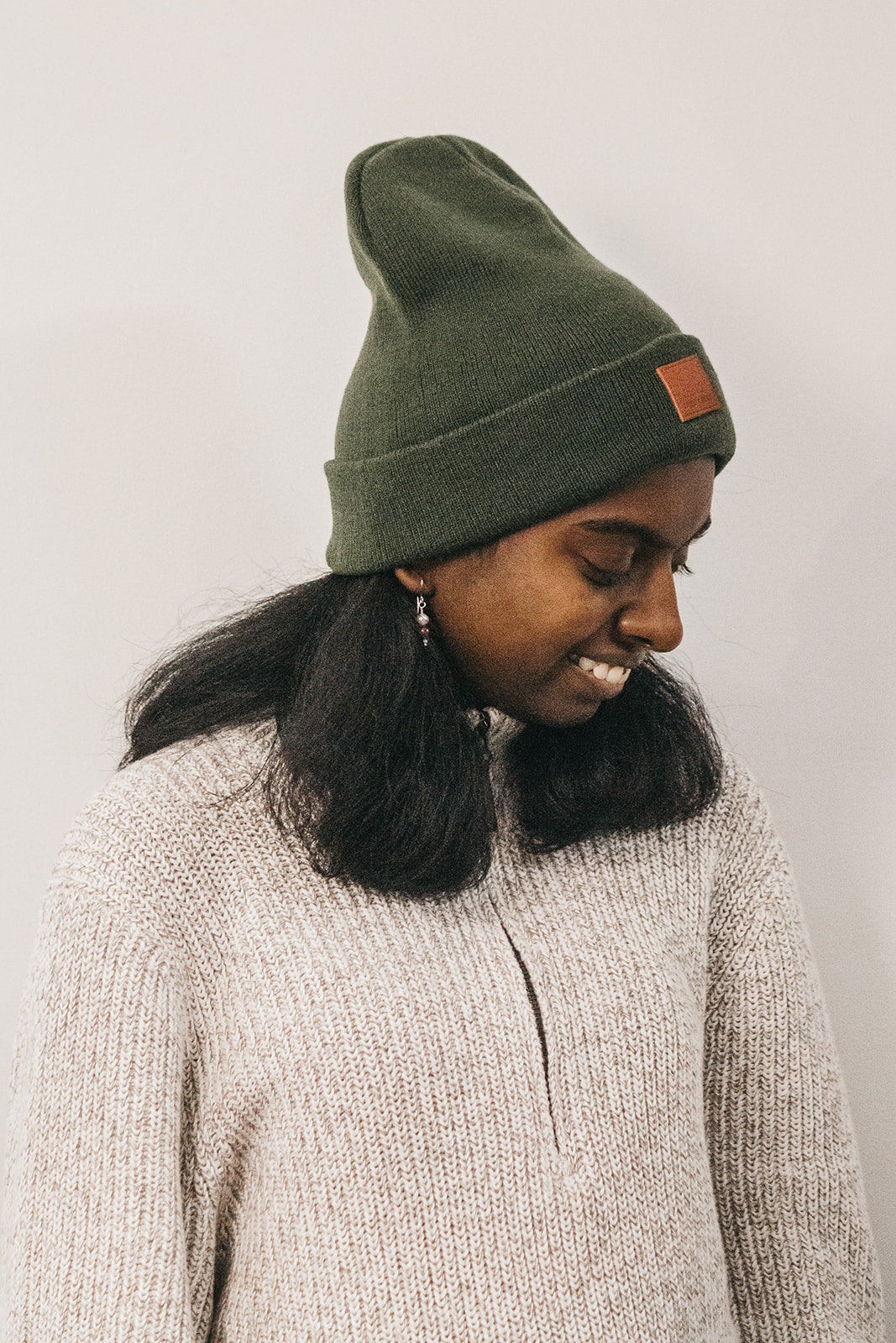 Patch Beanie - Forest