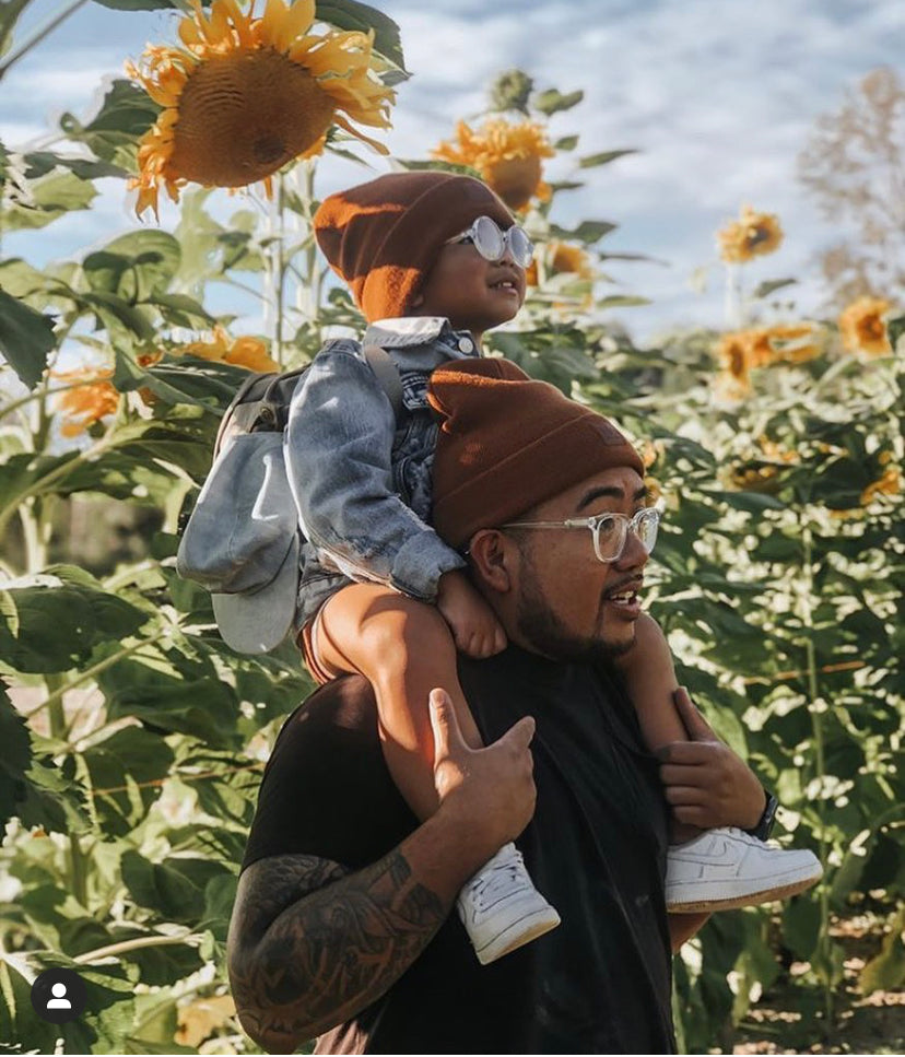 Patch Beanie - Caramel