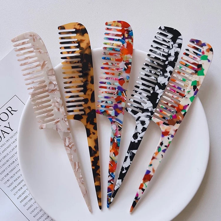 Luxe Pointed Comb - Plastic-free