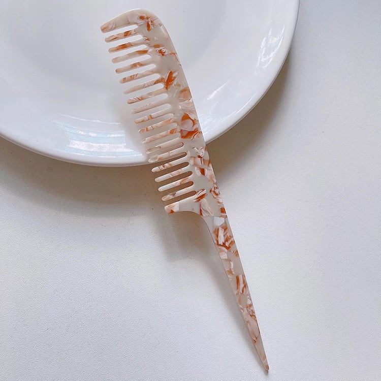 Luxe Pointed Comb - Plastic-free