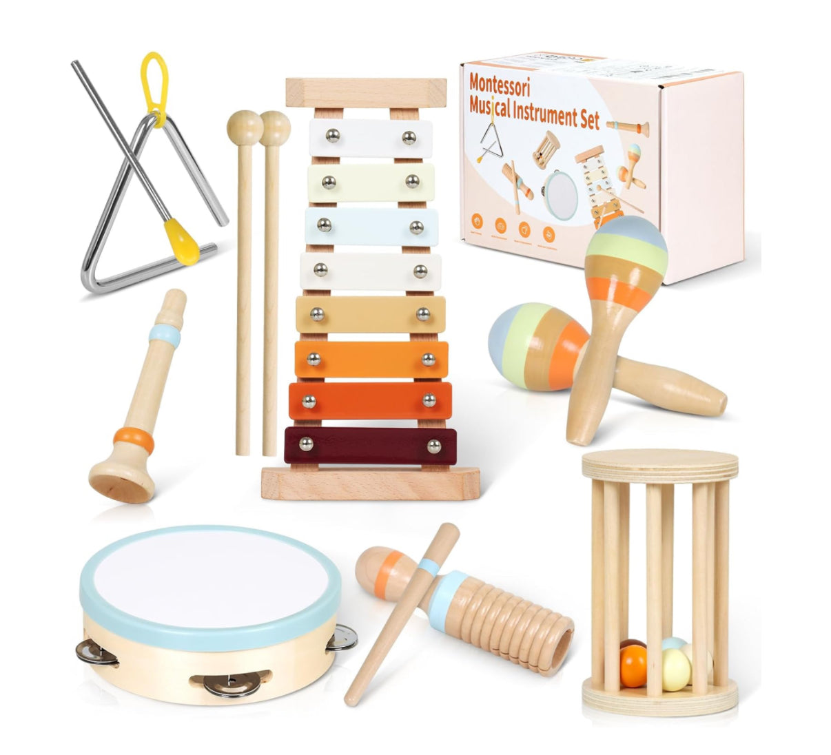 Montessori Musical Instrument Set