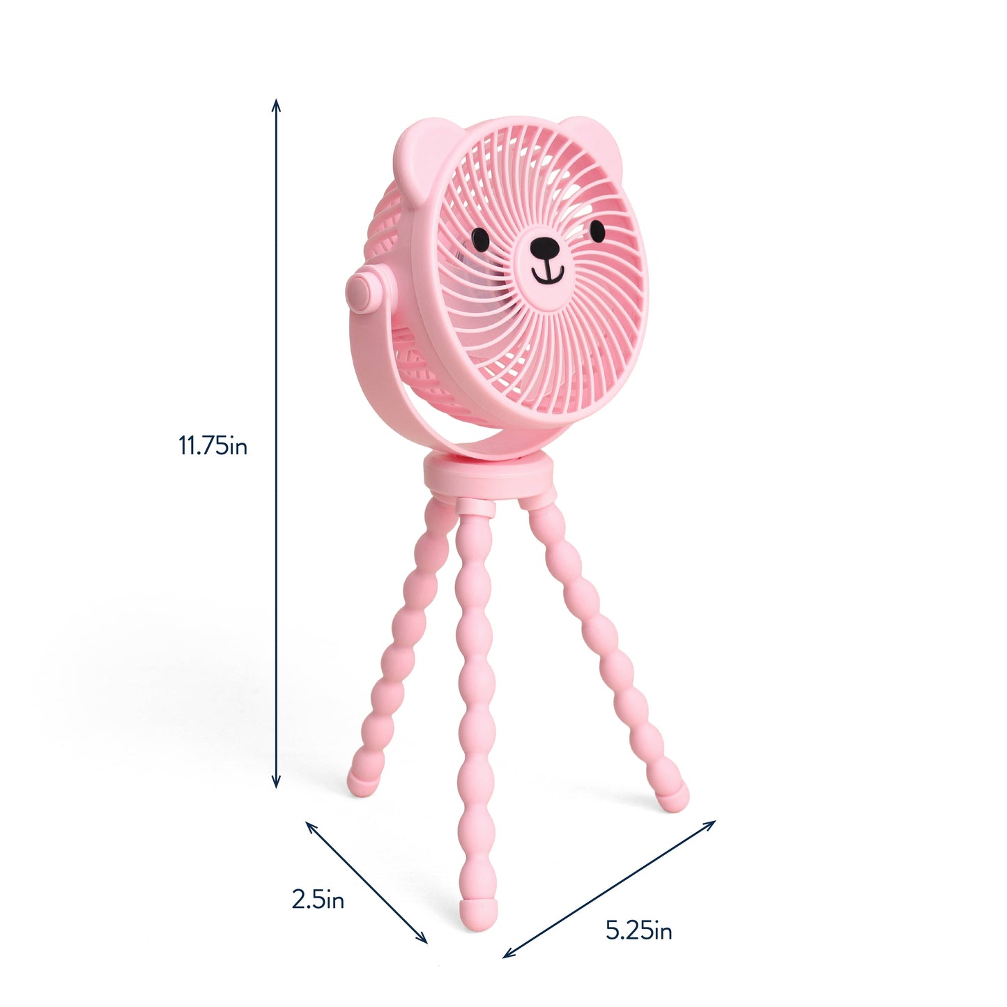 Itzy Breeze 3-Speed Stroller Fan™: Taupe