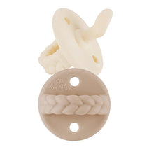 Load image into Gallery viewer, Sweetie Soother™ Orthodontic Pacifier Sets - Beige (0 to 6M)
