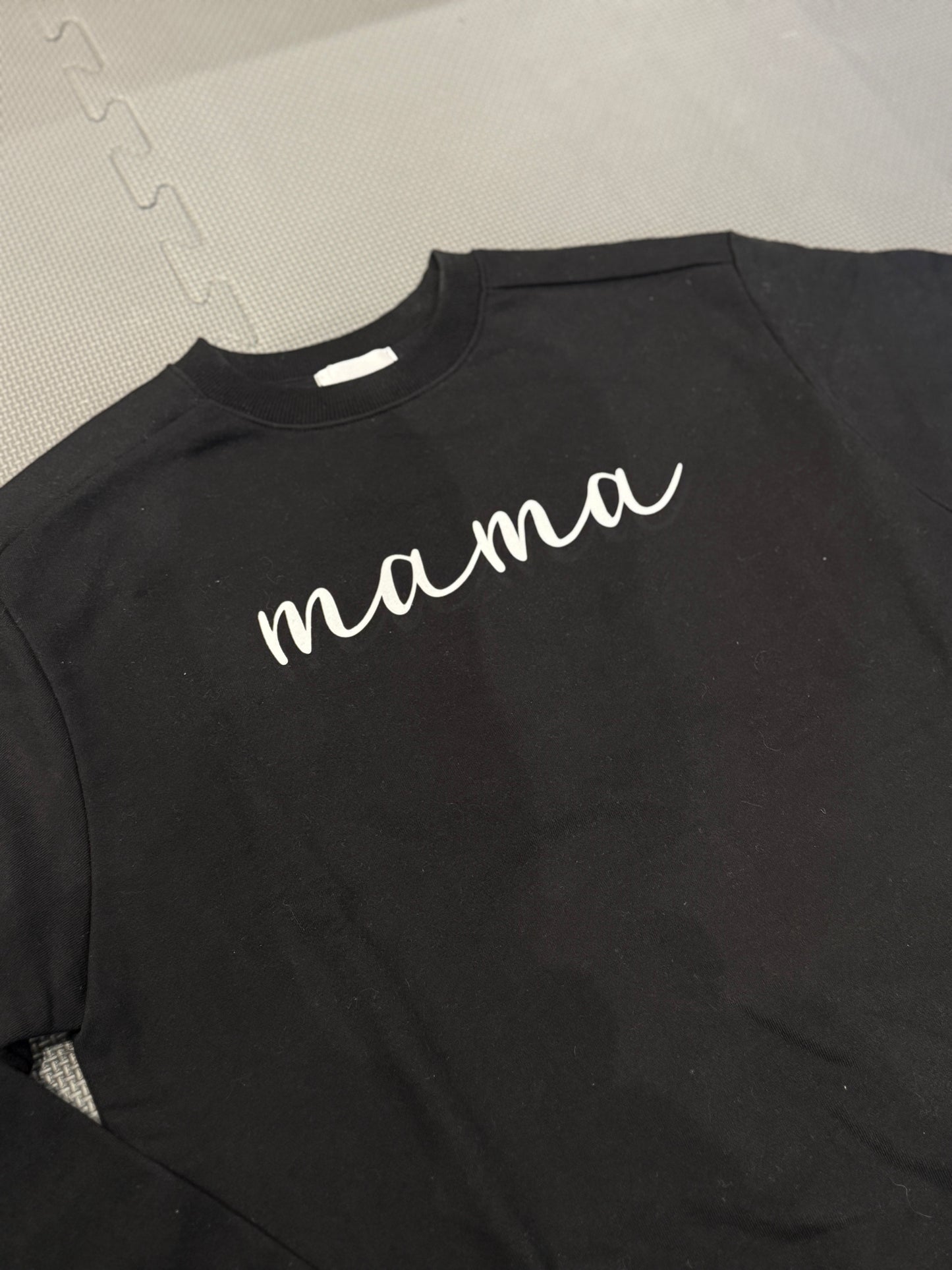 Mama Sweatshirt (Black)