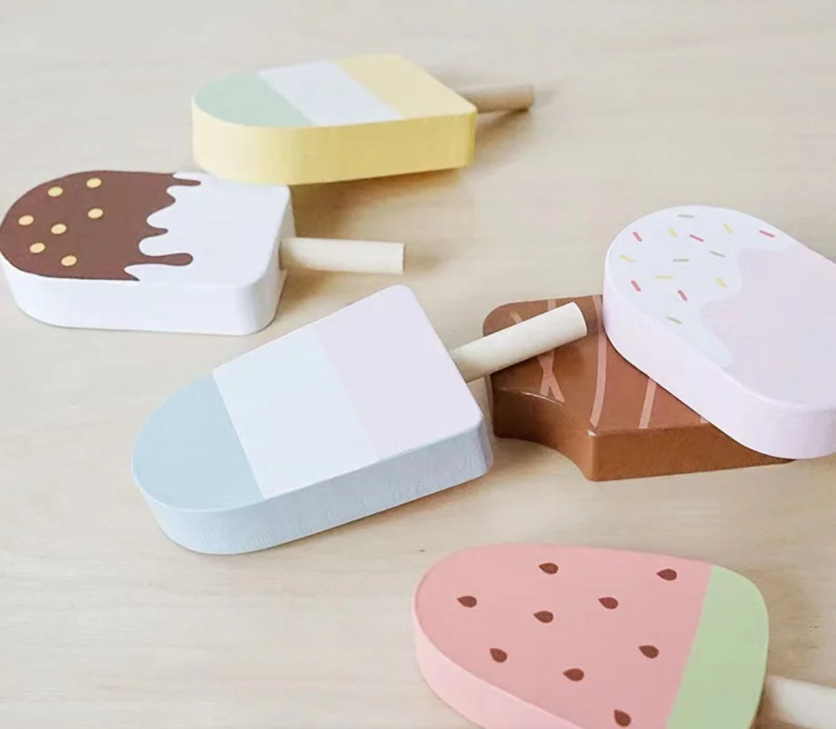 Wooden Ice Cream Bar