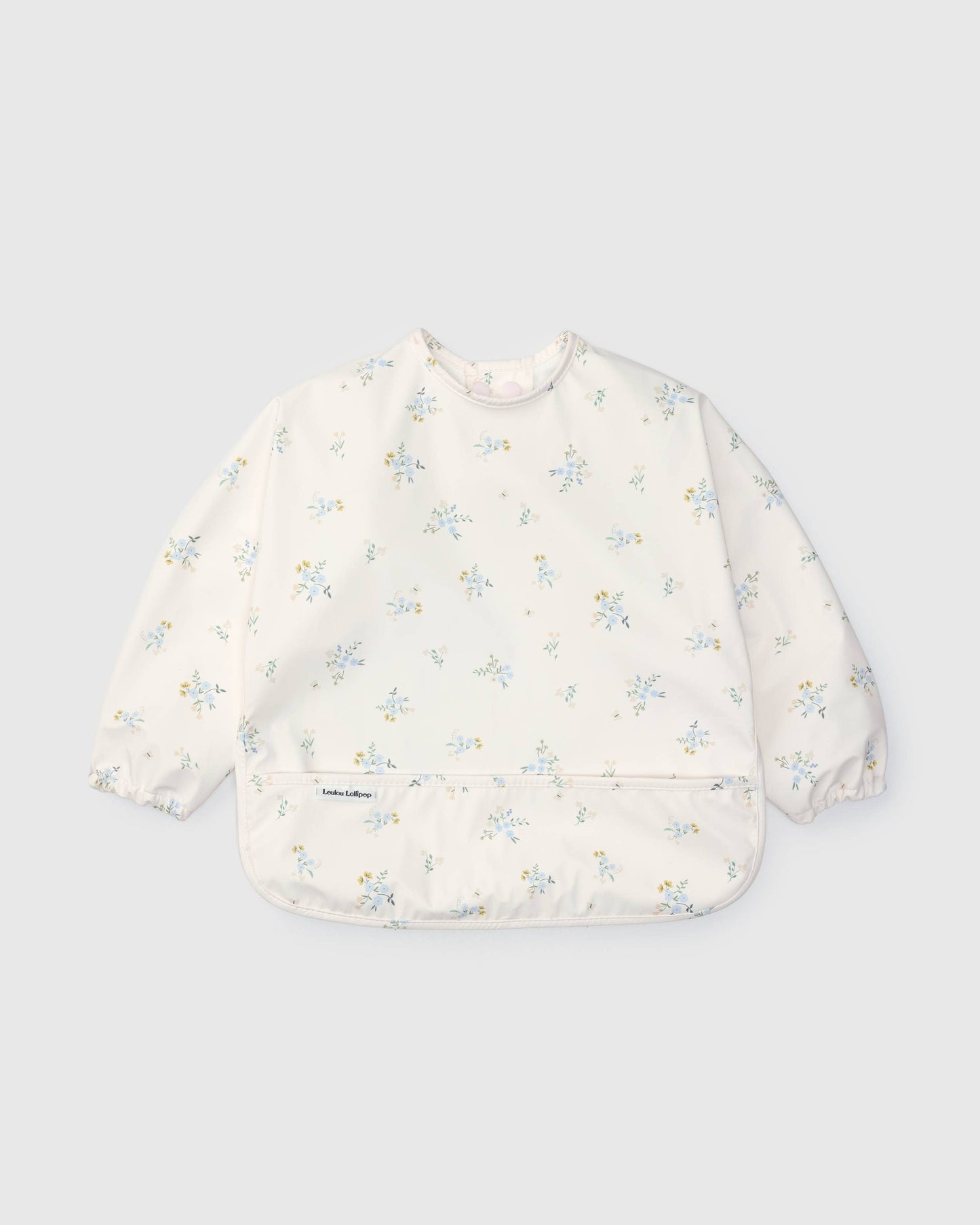 Long Sleeve Waterproof Bib: Hedgehogs
