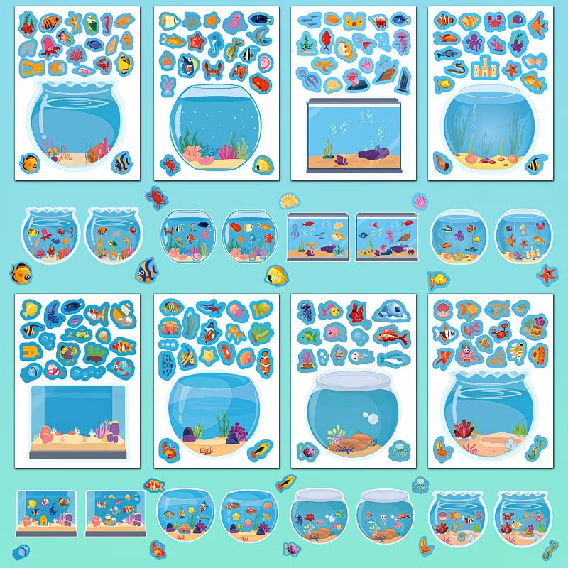 Aquarium Sticker (2pcs)