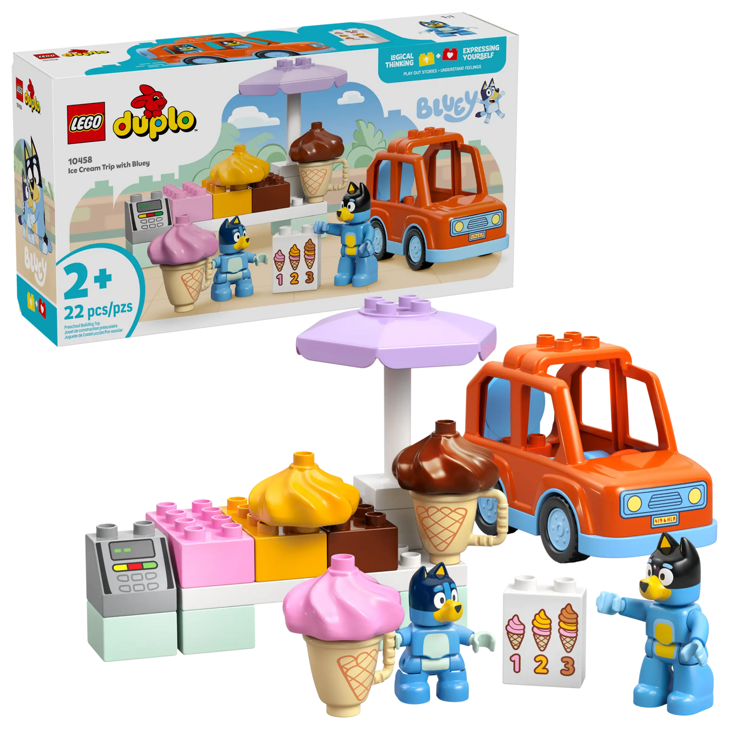 DUPLO® Ice Cream Trip with Bluey