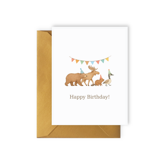 Happy Birthday - Deer