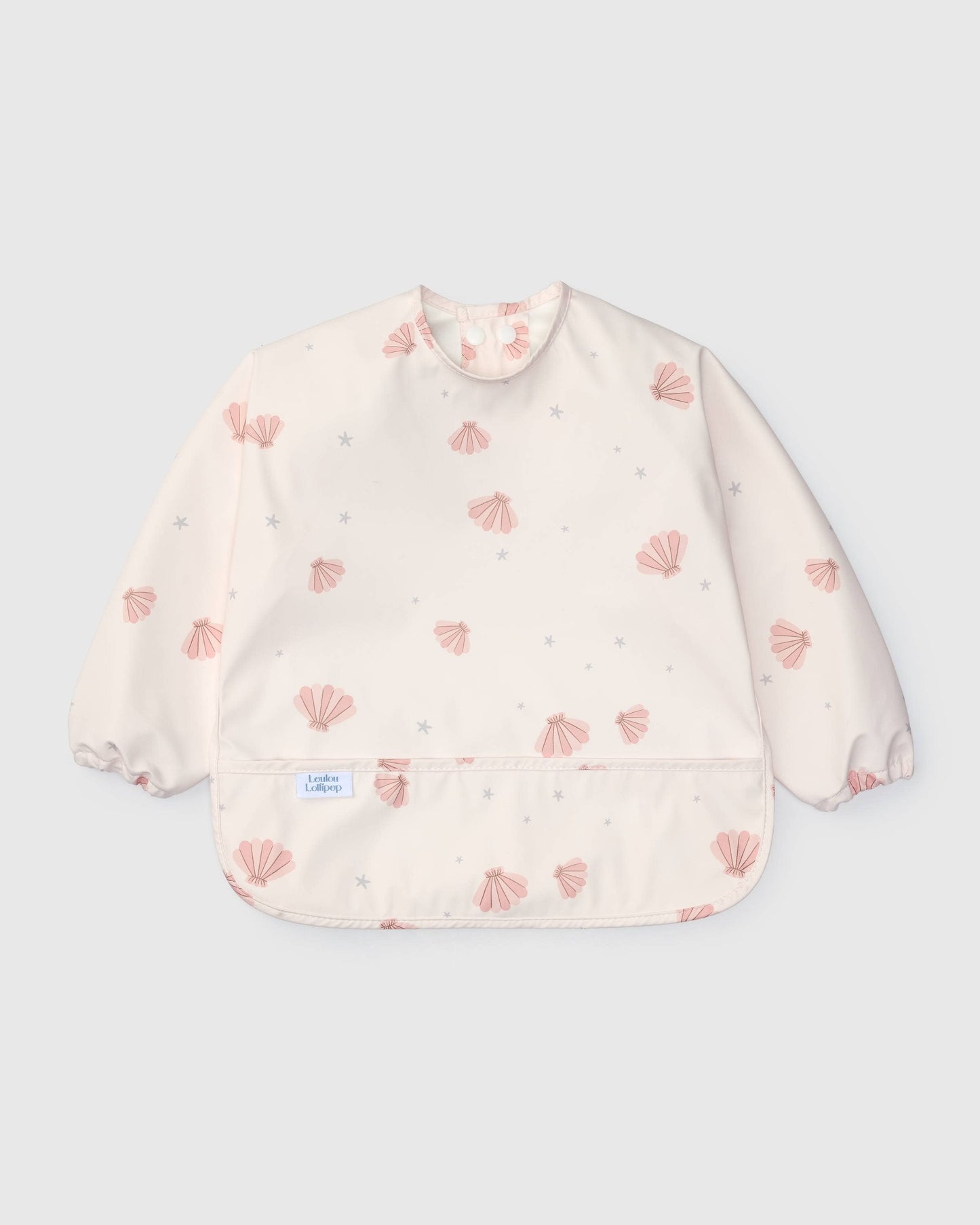 Long Sleeve Waterproof Bib: Hedgehogs