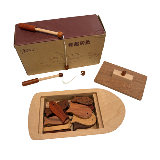 Wooden Fishing Game