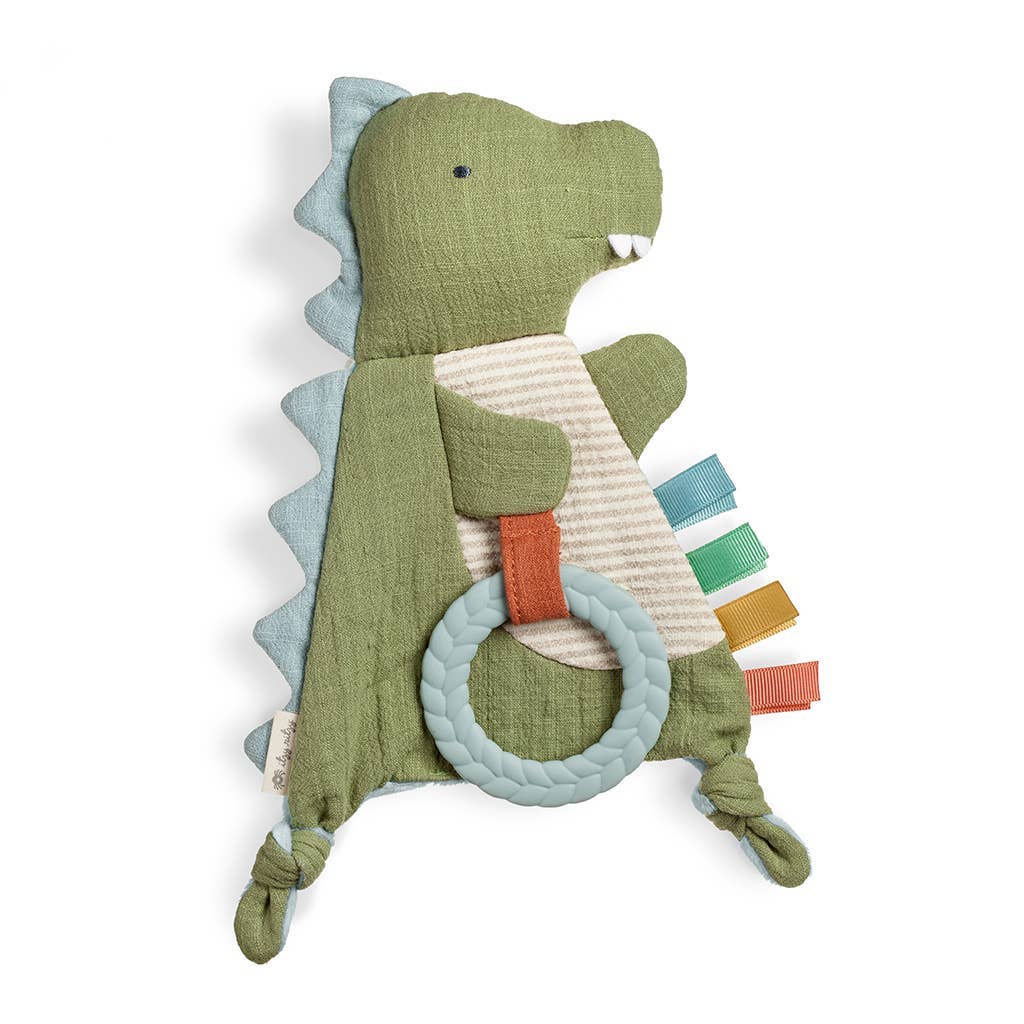 Bitzy Crinkle™ Sensory Toy With Teether: Bunny