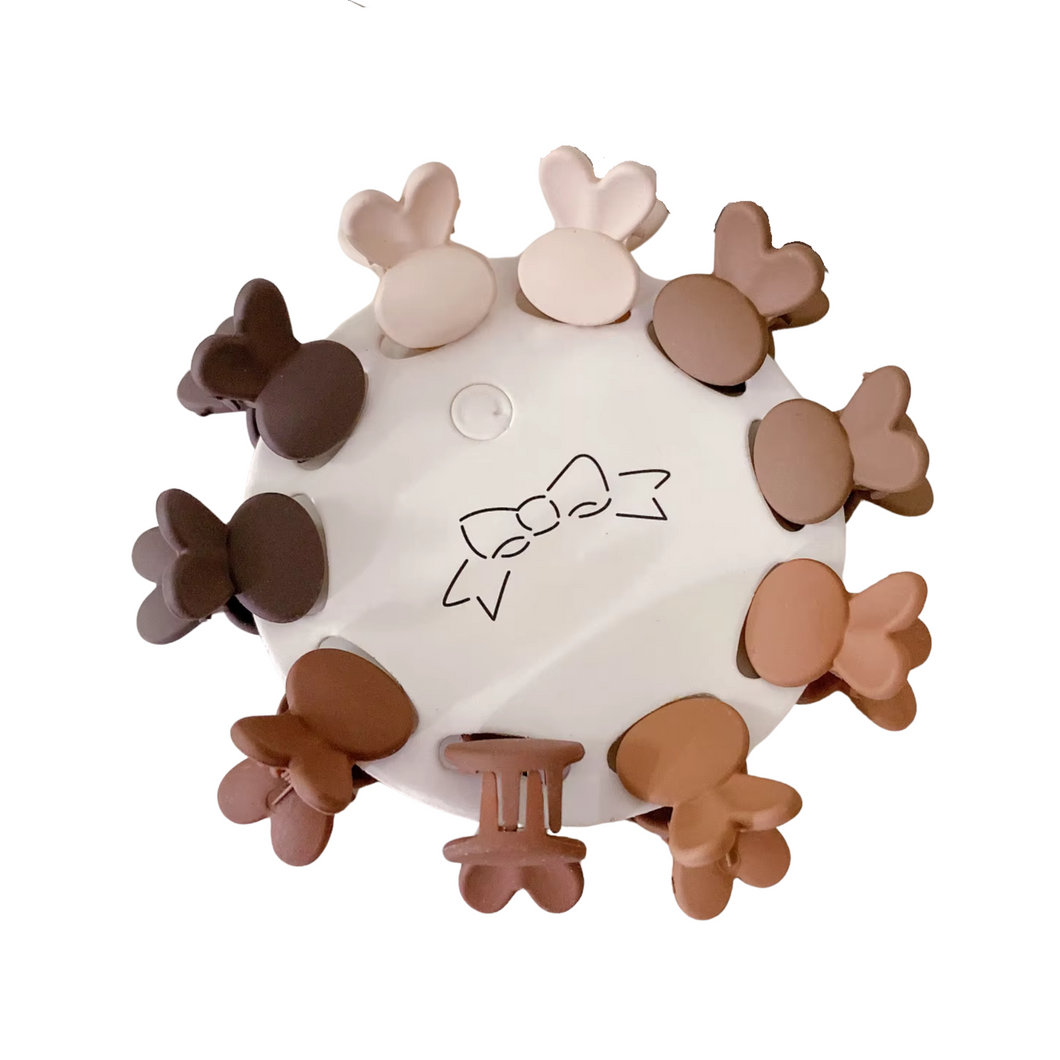Mini Hair Clips Set