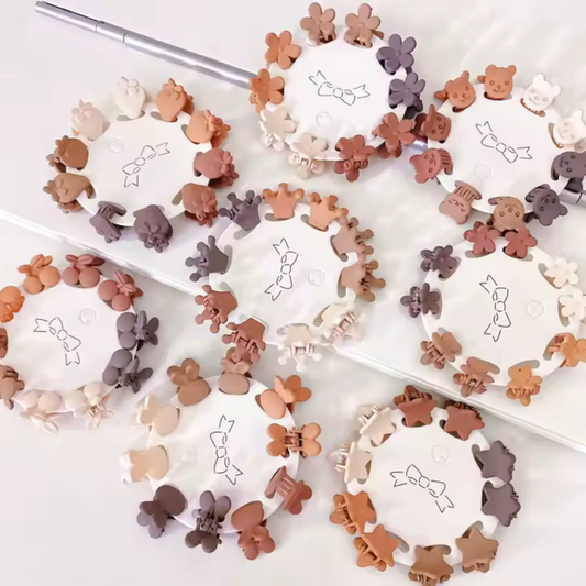 Mini Hair Clips Set