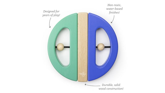 Baby Swivel Bug - Teal/Blue