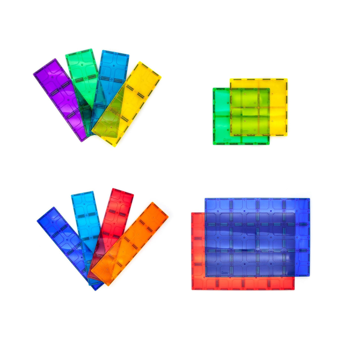 12pc Magnetic Jumbo Tile Set