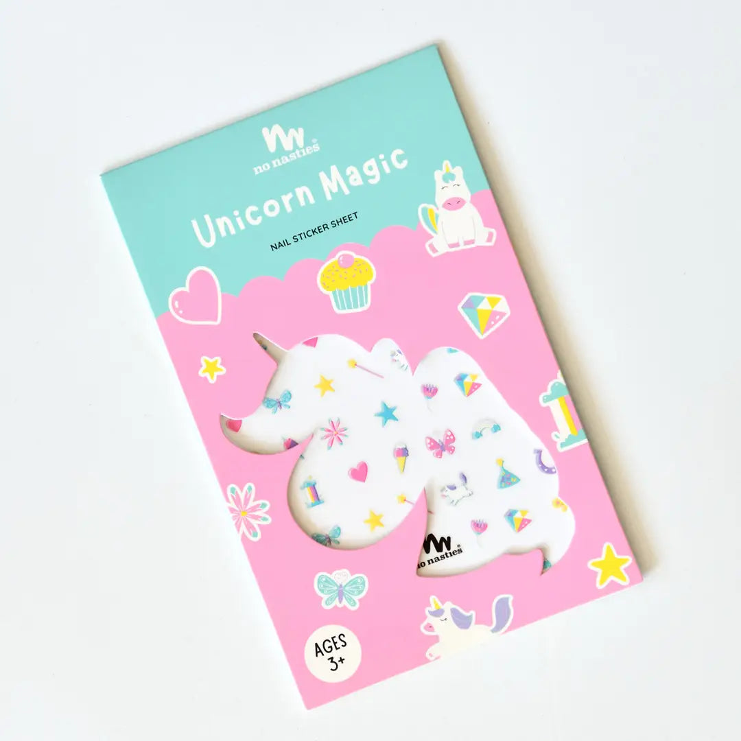 Unicorn Magic Themed Nail Stickers